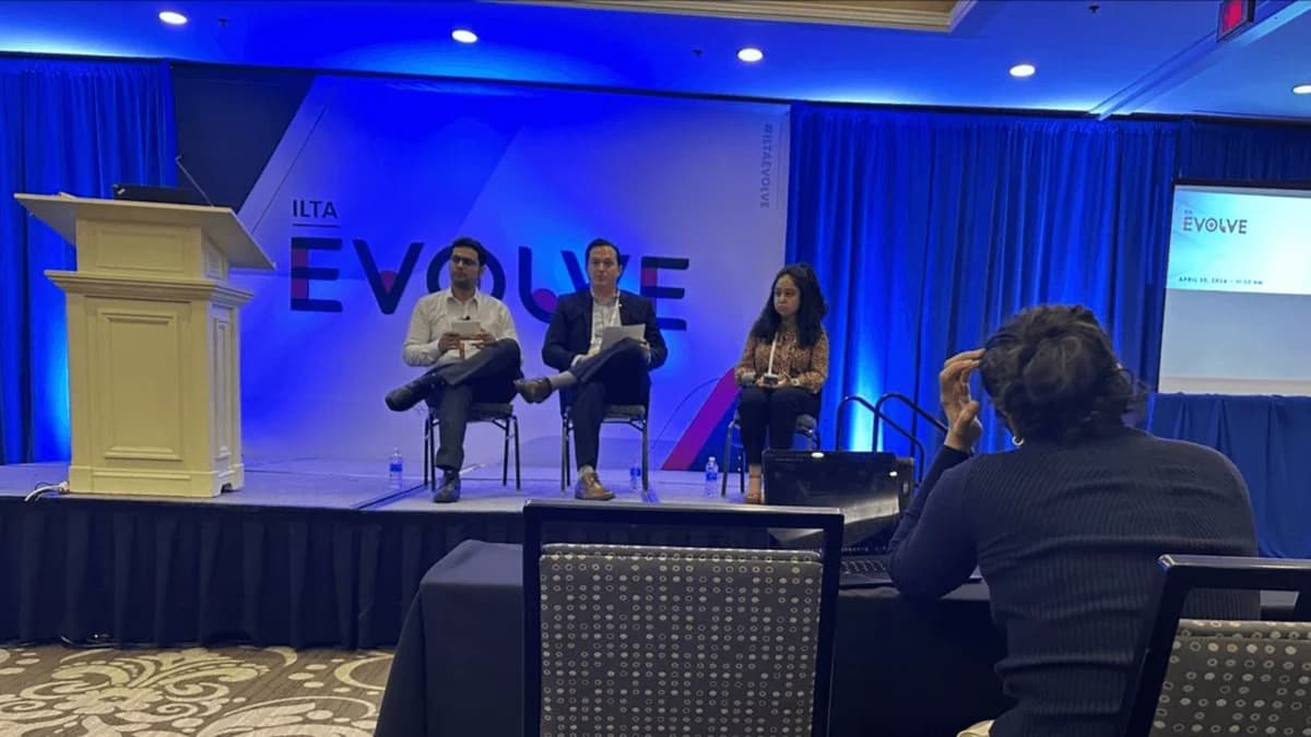 Manish Agnihotri discusses security for LLM applications at ILTA Evolve